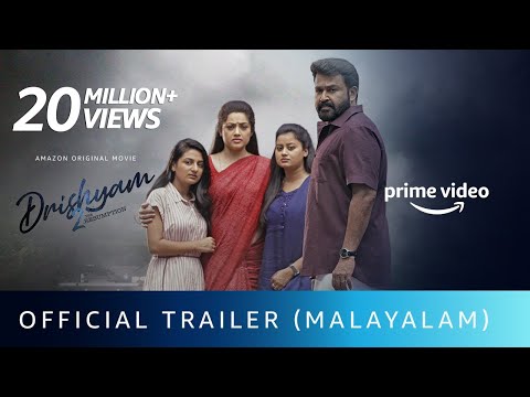 Drishyam 2 - Official Trailer (Malayalam) | Mohanlal | Jeethu Joseph | Amazon Original Movie| Feb 19