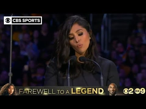 Vanessa Bryant shares powerful, emotional words at Kobe and Gianna Bryant Memorial | CBS Sports HQ