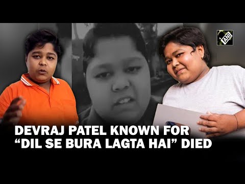 Famous YouTuber Devraj Patel known for “Dil Se Bura Lagta Hai” meme, dies in road accident