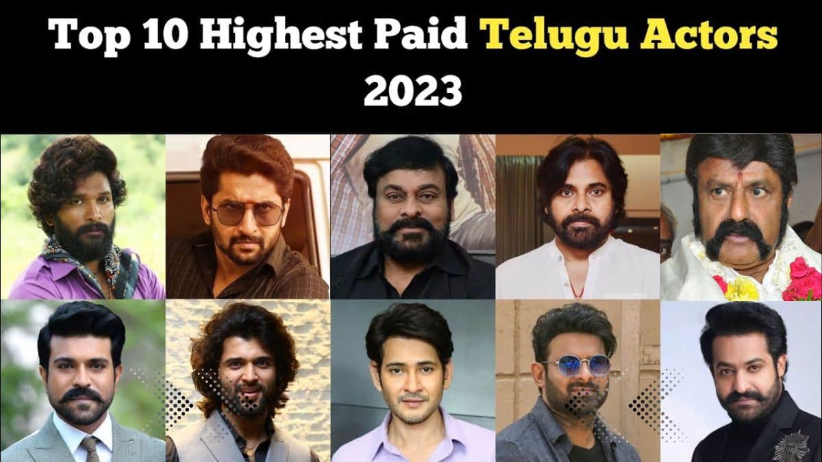 The Rich List Top 10 Highest Paid Telugu Actors in 2023 [UPDATED]
