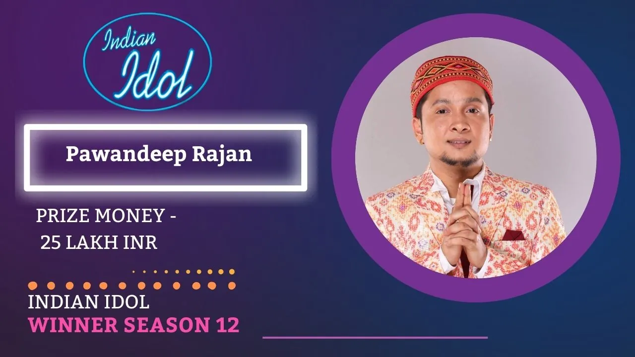 Pawandeep Rajan - Indian Idol 12 Winner (2020-2021)