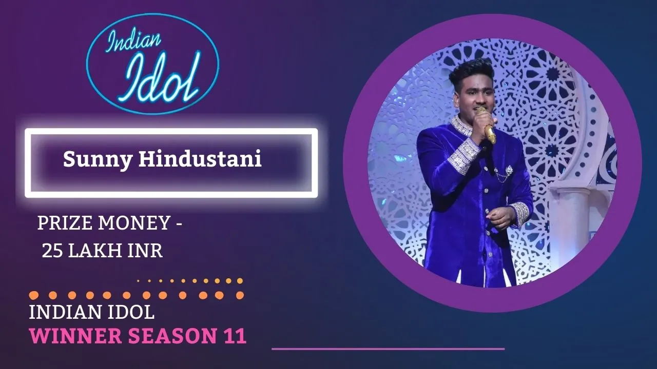 Sunny Hindustani - Indian Idol 11 Winner (2019-2020)