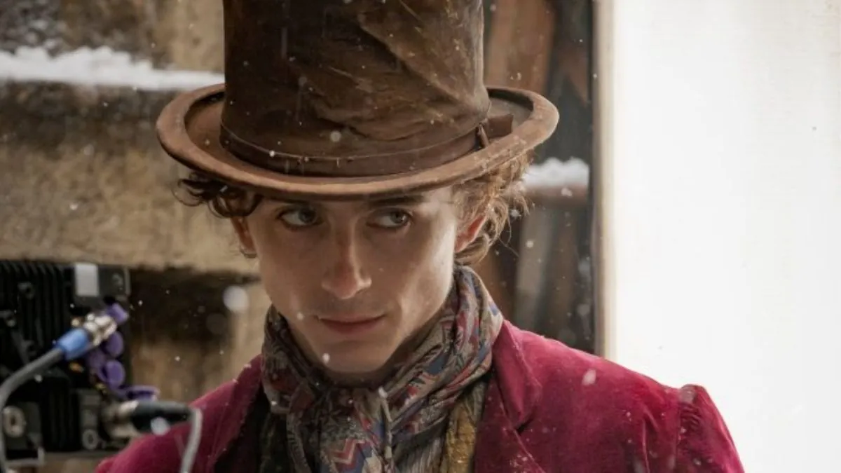 Timothée Chalamet in Wonka