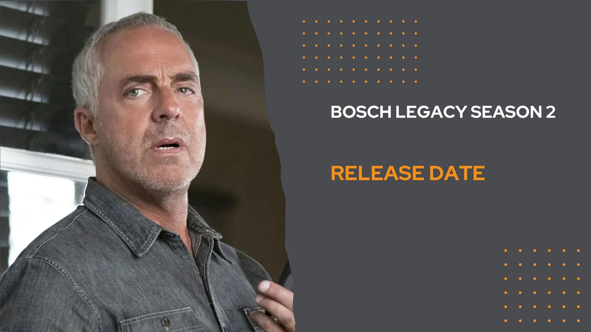 Bosch Legacy Season 2 Renewed At Amazon Freevee Here's Release Date