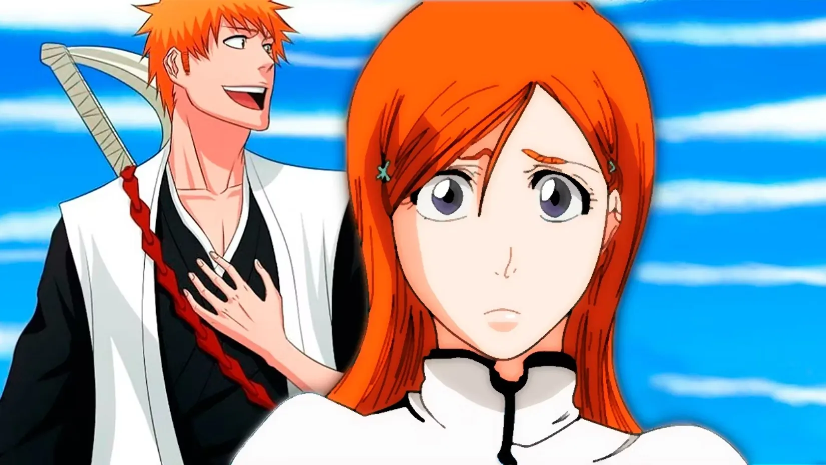 Ichigo And Orihime - Bleach