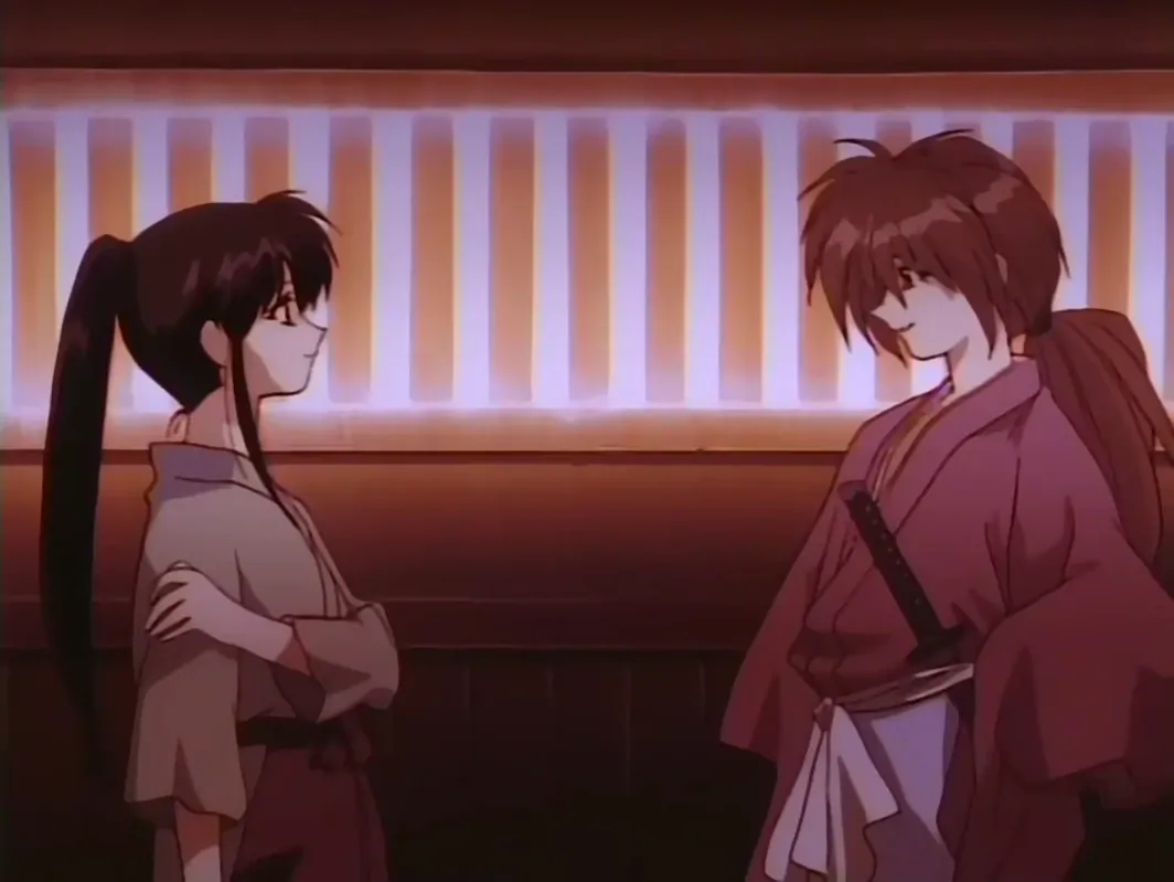 Kenshin and Kaoru