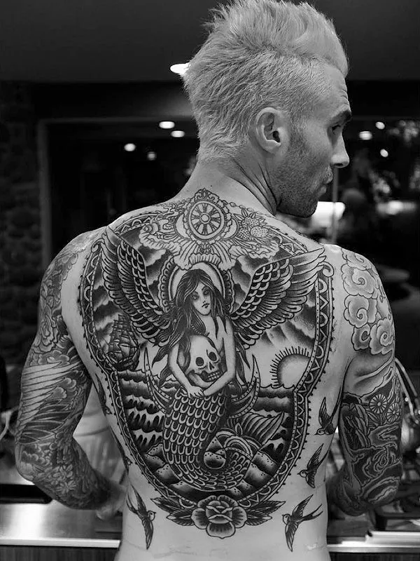 Adam Levines Tattoos A Guide To The Singers Body Art  Hollywood Life