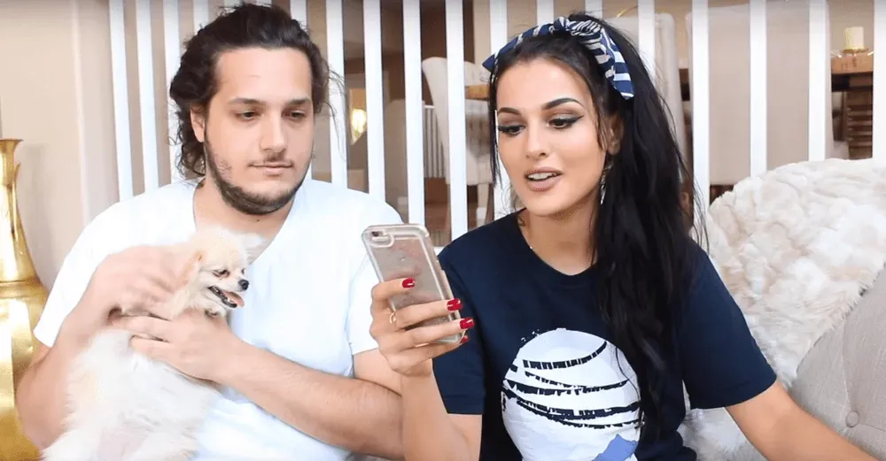 SSSniperwolf And Evan Sausage