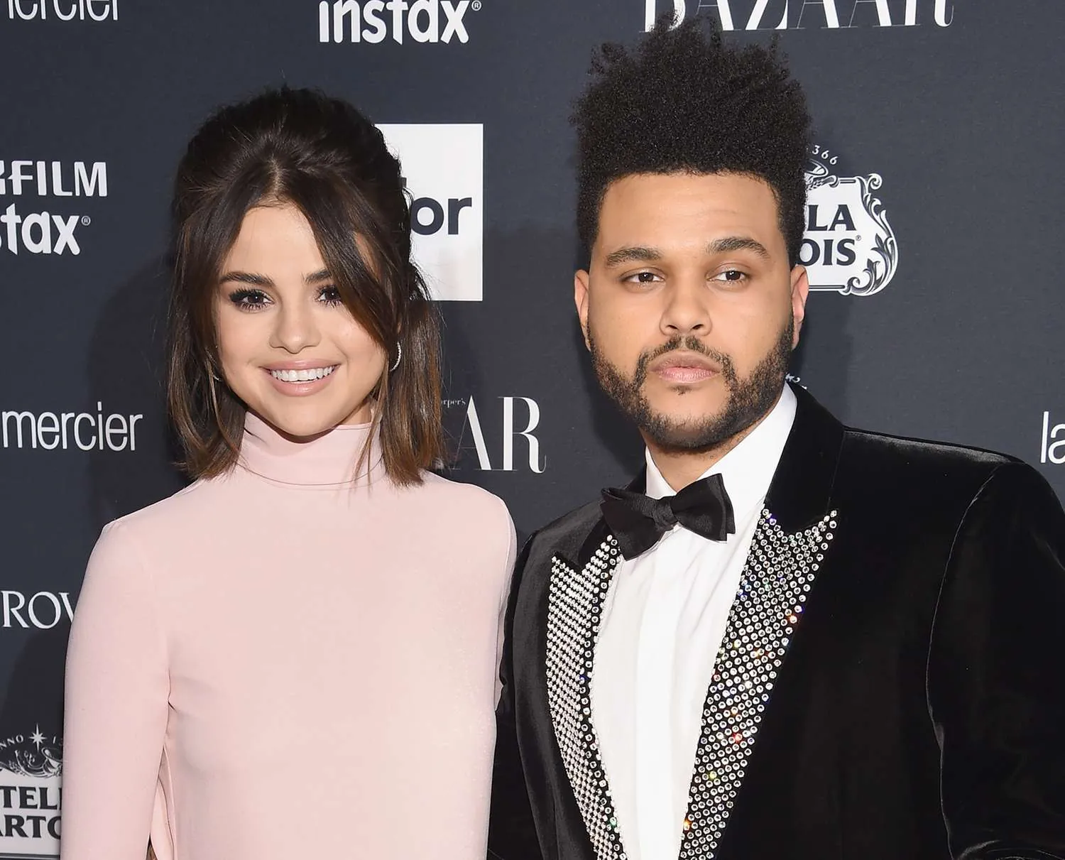 The Weeknd and selena gomez