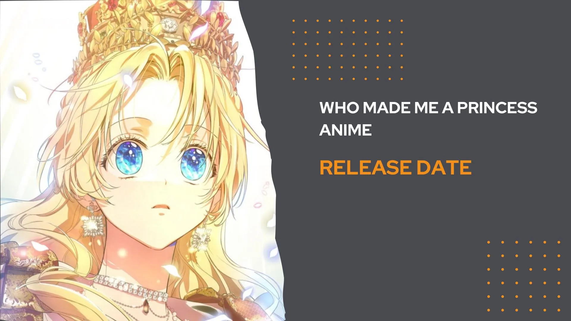 Who Made Me A Princess Anime Release Date Announced For 2024   Who Made Me A Princess Anime Release Date 