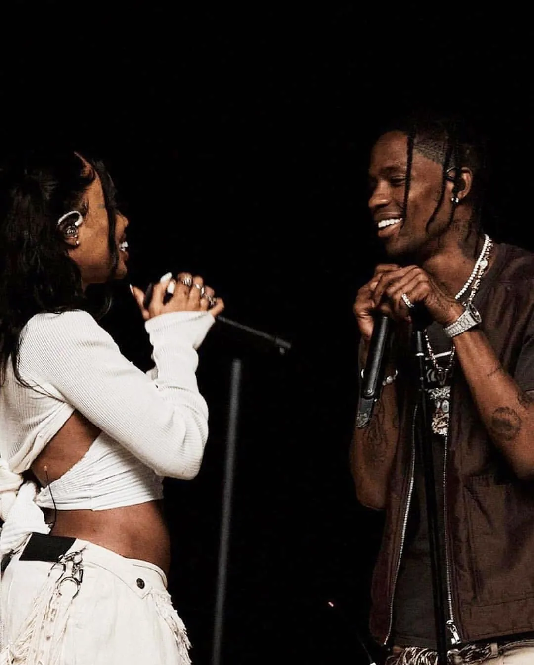 Travis Scott and SZA