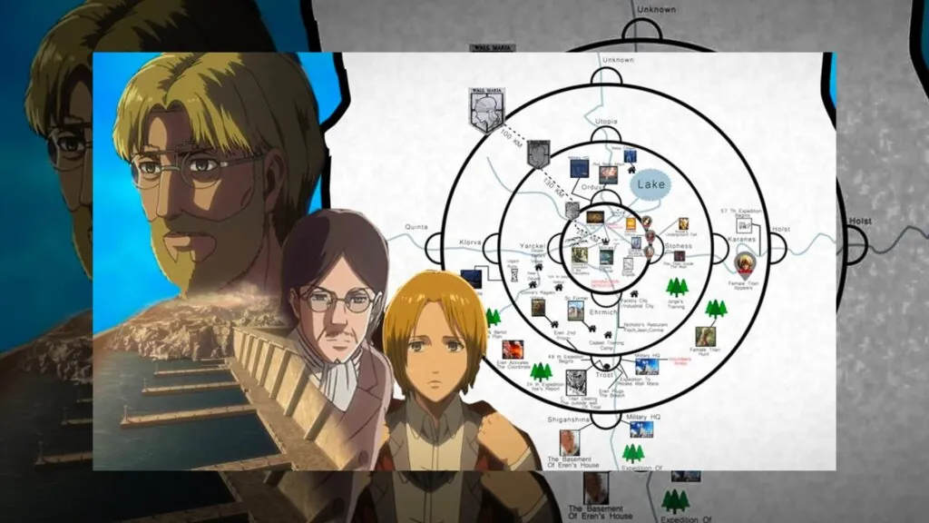 All Attack On Titan Map Explained