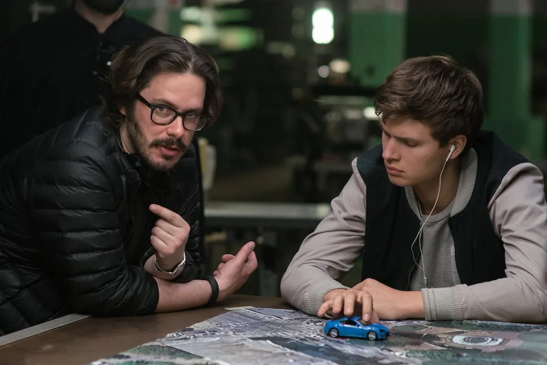 Edgar Wright in Baby Driver