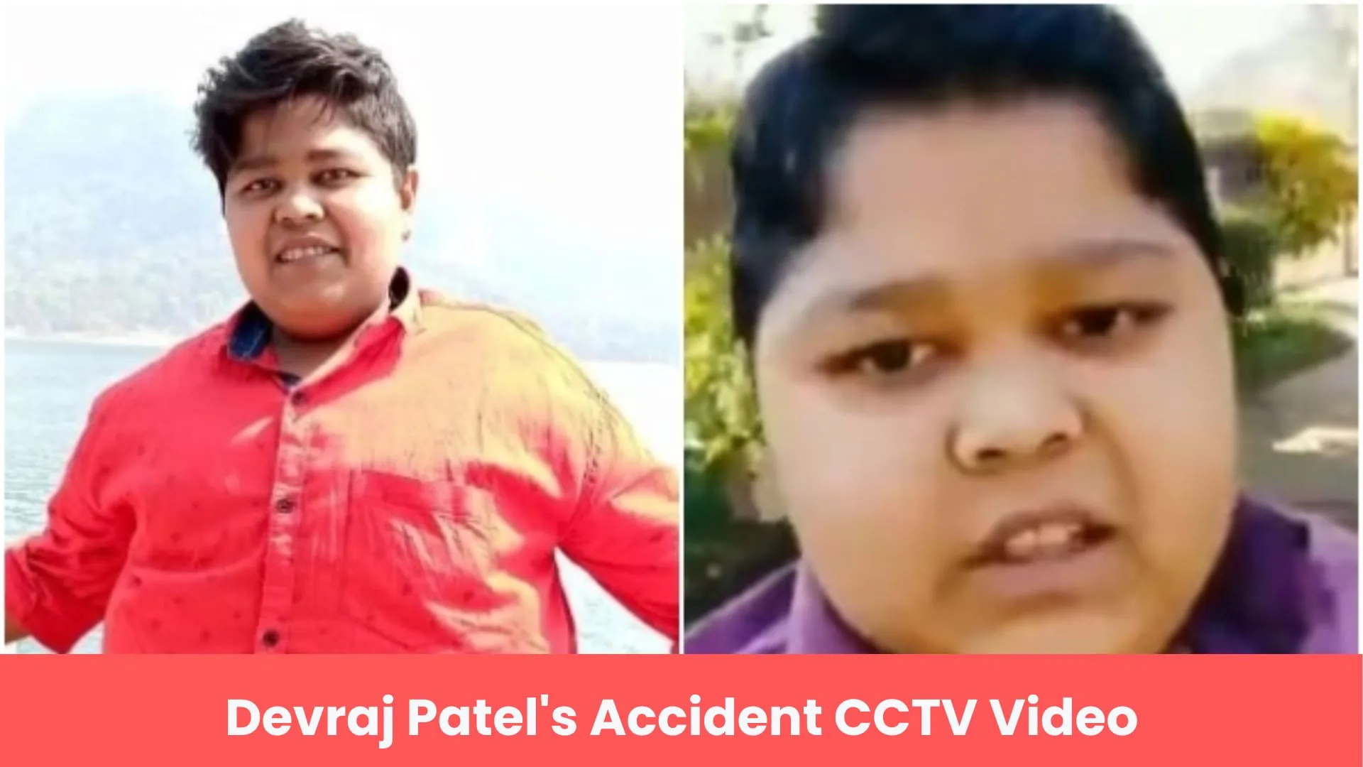 Breaking News Cctv Video Shows Devraj Patel S Accident