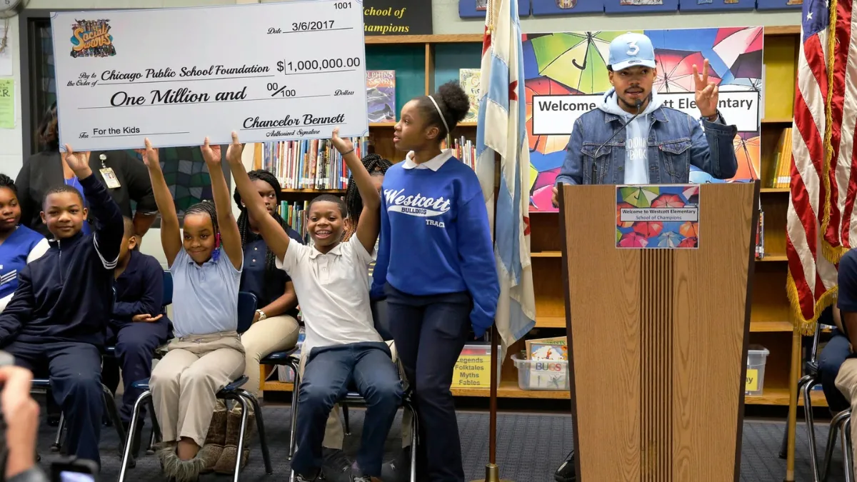 Chance The Rapper Philanthropy And Community Work