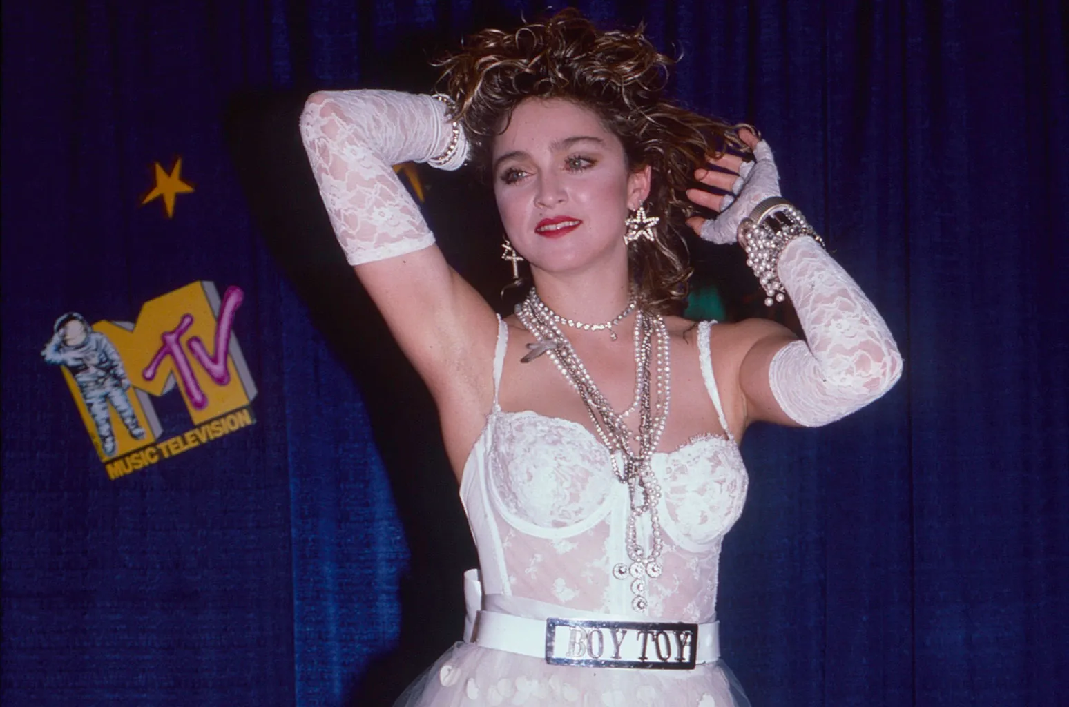 Madonna At The 1984 Mtv Video Music Awards 