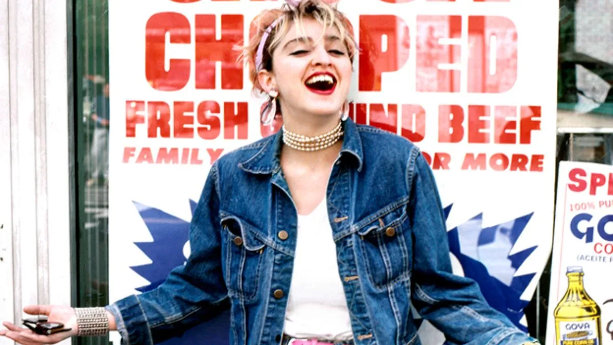 Madonna Hanging Out In 1983