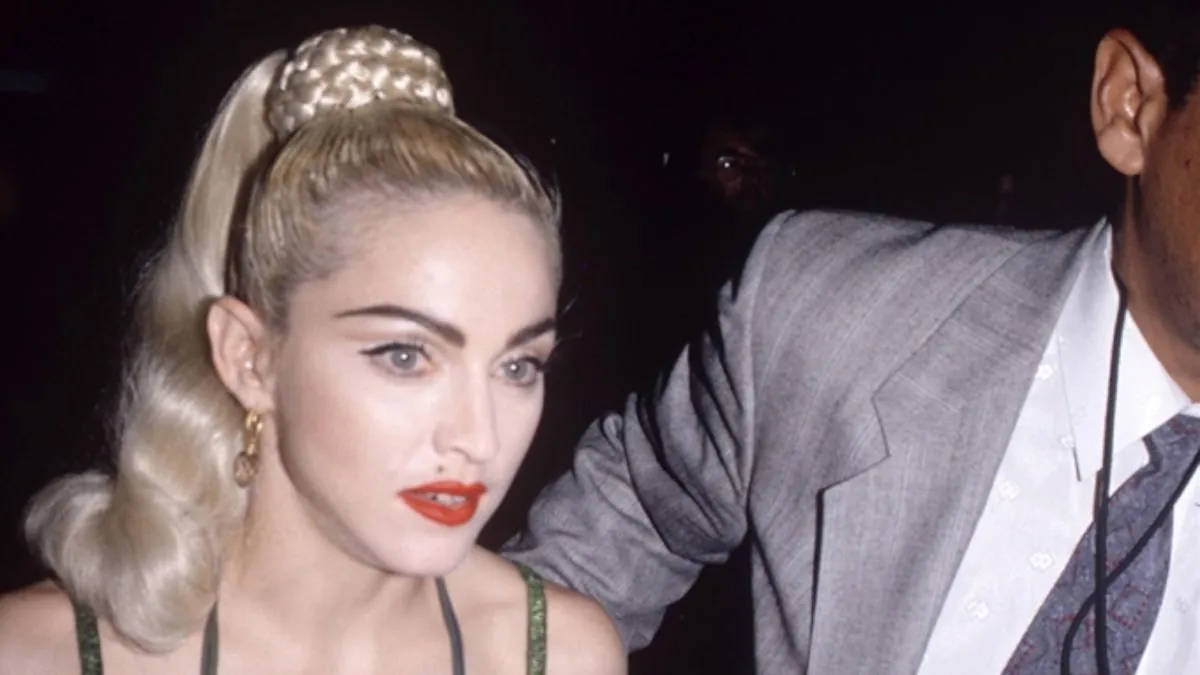 Madonna With Warren Beatty