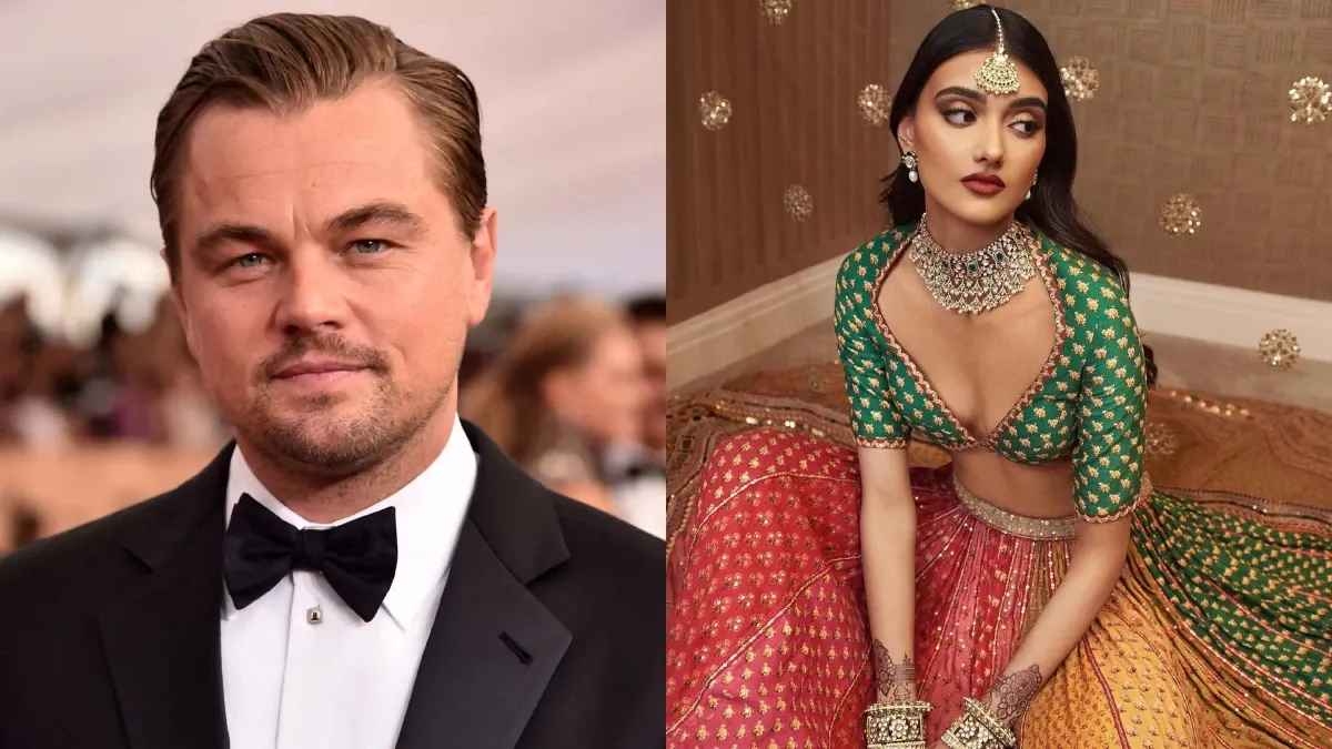 Neelam Gill and Leonardo DiCaprio