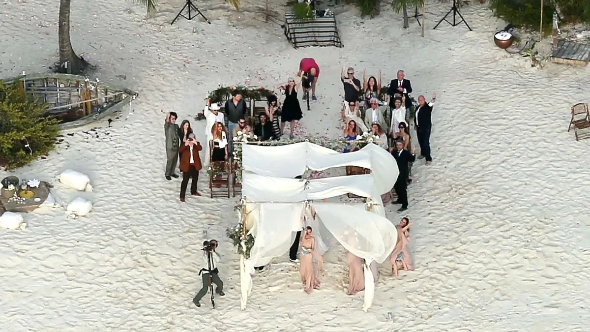 johnny depp and amber heard wedding