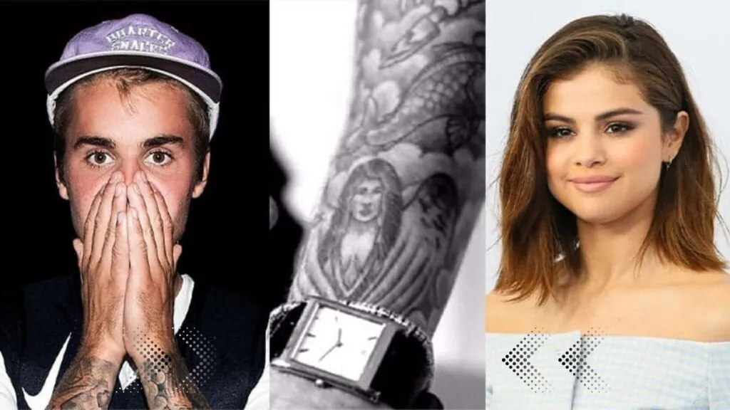 Does Justin Bieber still have tattoo of Selena Gomez