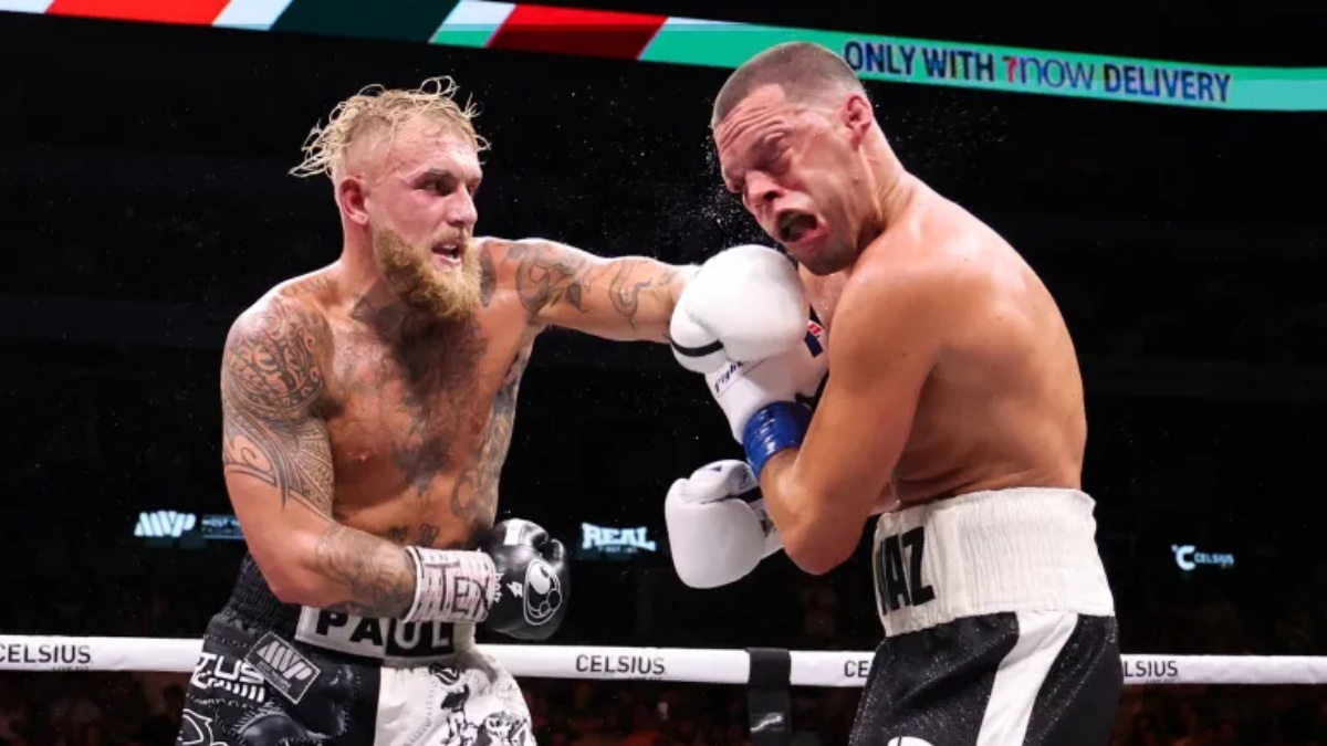 Jake Paul and Nate Diaz