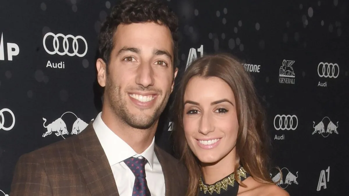 Daniel Ricciardo And Annemarie Horbass