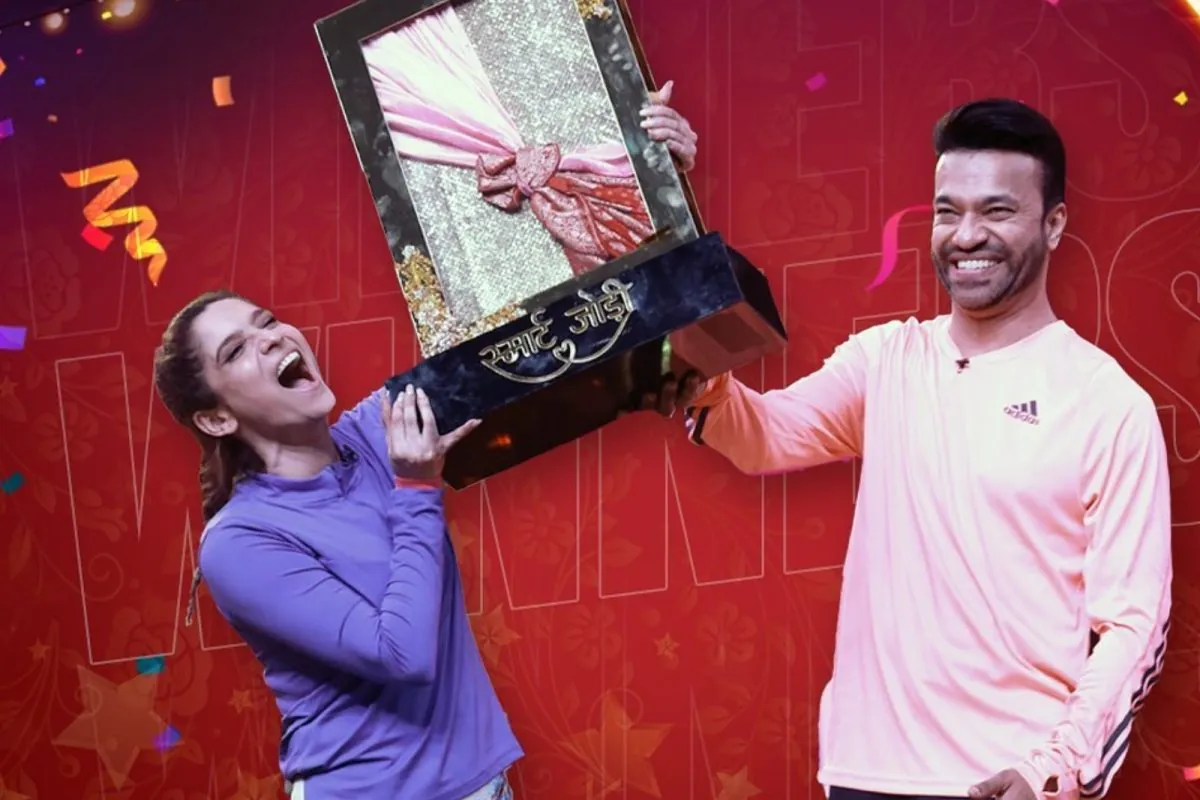 Lokhande and her husband Vicky Jain win Smart Jodi