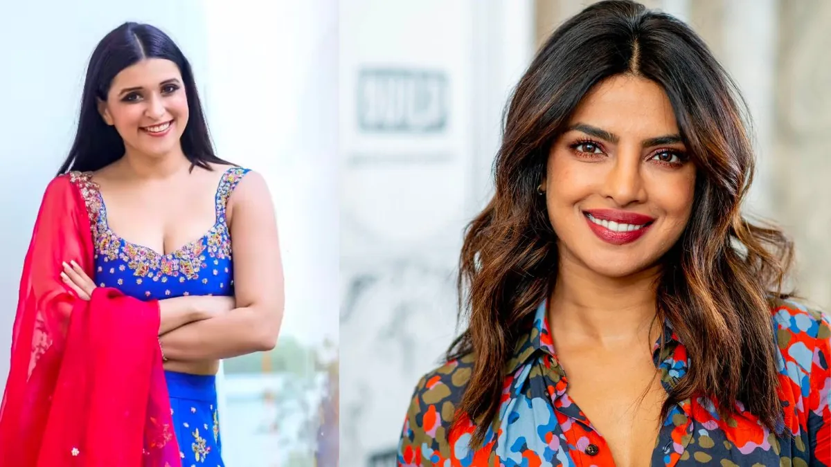 Mannara Chopra and Priyanka Chopra