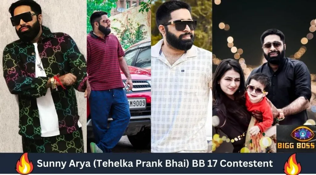 Sunny Arya (Tehelka Prank Bhai) BB 17 Contestent